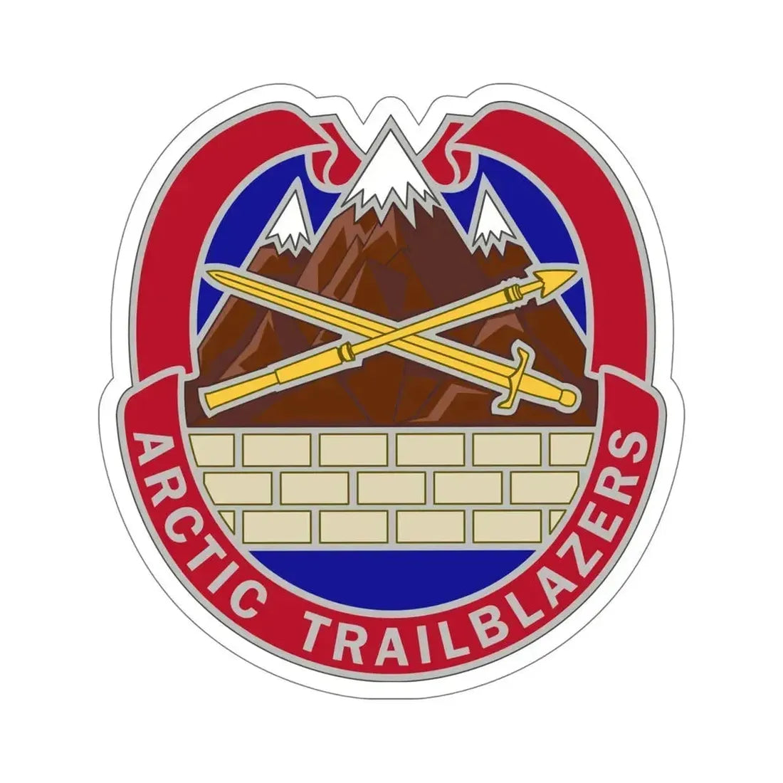 2 Engineer Brigade v2 (U.S. Army) STICKER Vinyl Die-Cut Decal 6 Inch - The Sticker Space