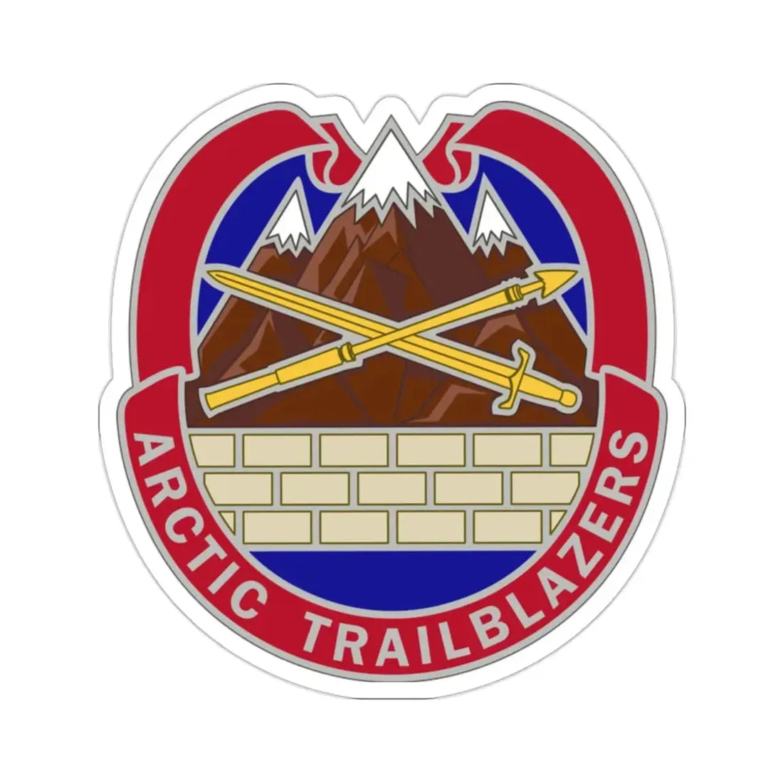 2 Engineer Brigade v2 (U.S. Army) STICKER Vinyl Die-Cut Decal - The Sticker Space