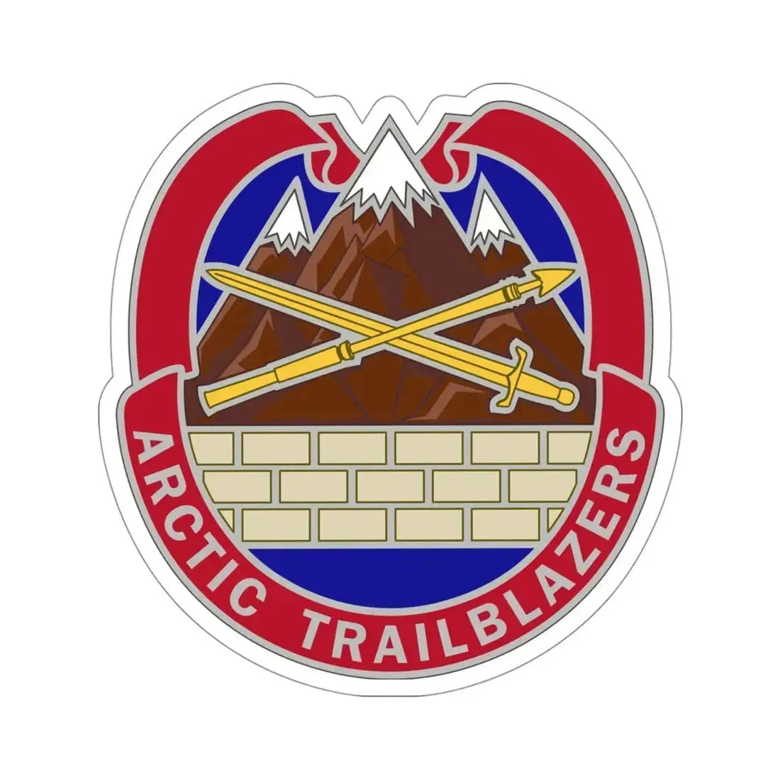 2 Engineer Brigade v2 (U.S. Army) STICKER Vinyl Die-Cut Decal - The Sticker Space