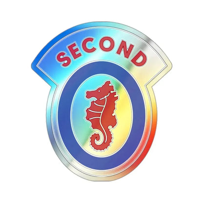 2 Engineer Brigade v3 (U.S. Army) Holographic STICKER Die-Cut Vinyl Decal - The Sticker Space