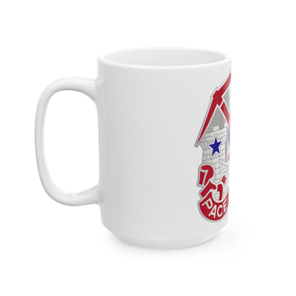 2 Engineer Group (U.S. Army) White Coffee Mug-The Sticker Space