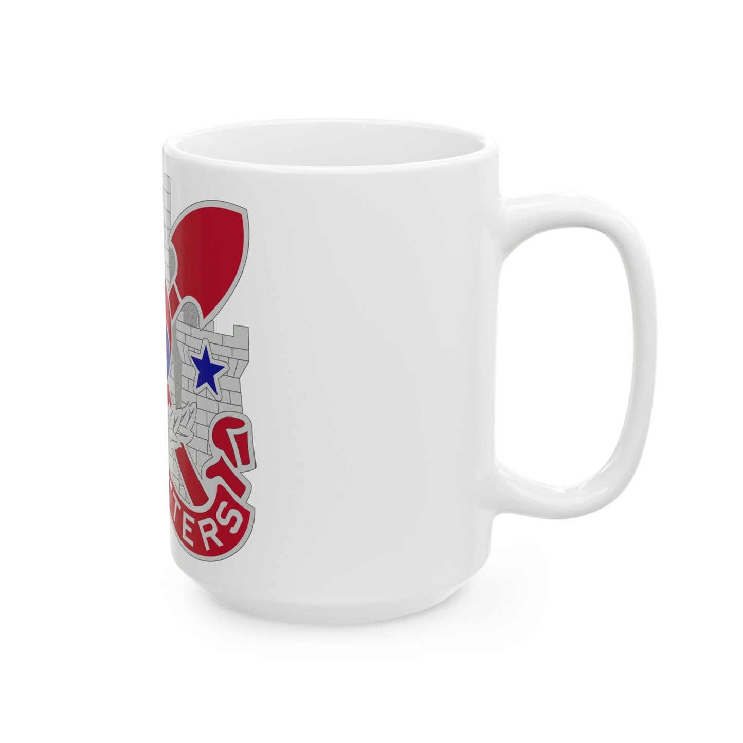 2 Engineer Group (U.S. Army) White Coffee Mug-The Sticker Space