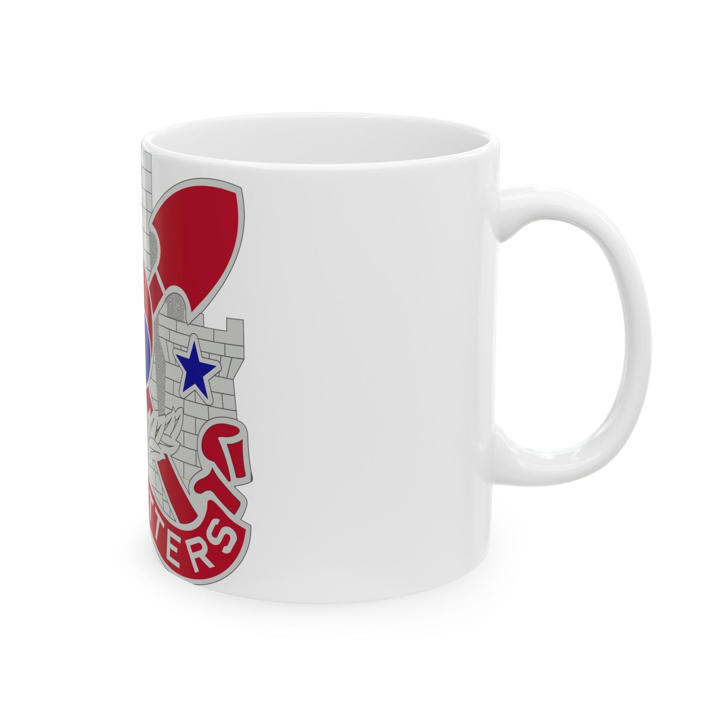 2 Engineer Group (U.S. Army) White Coffee Mug-The Sticker Space