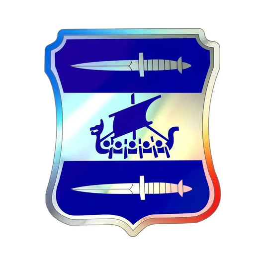 2 Infantry Battalion (U.S. Army) Holographic STICKER Die-Cut Vinyl Decal 6 Inch Holographic - The Sticker Space
