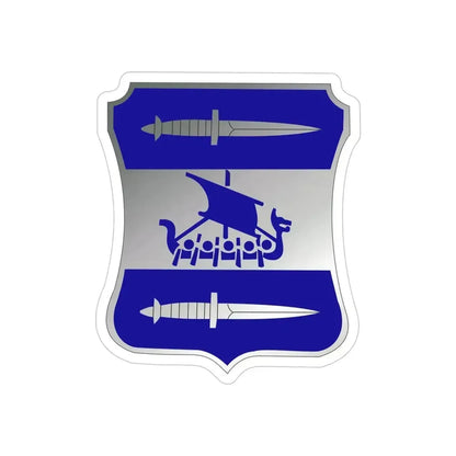 2 Infantry Battalion (U.S. Army) REVERSE PRINT Transparent Die-Cut STICKER 4 Inch Die-Cut Transparent - The Sticker Space