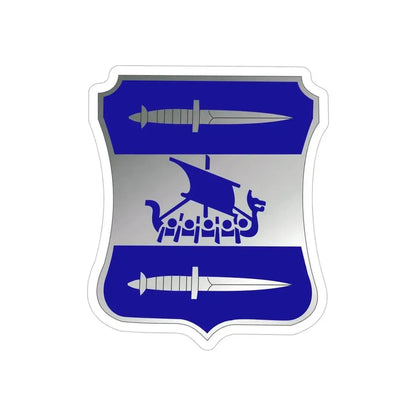 2 Infantry Battalion (U.S. Army) REVERSE PRINT Transparent Die-Cut STICKER 5 Inch Die-Cut Transparent - The Sticker Space