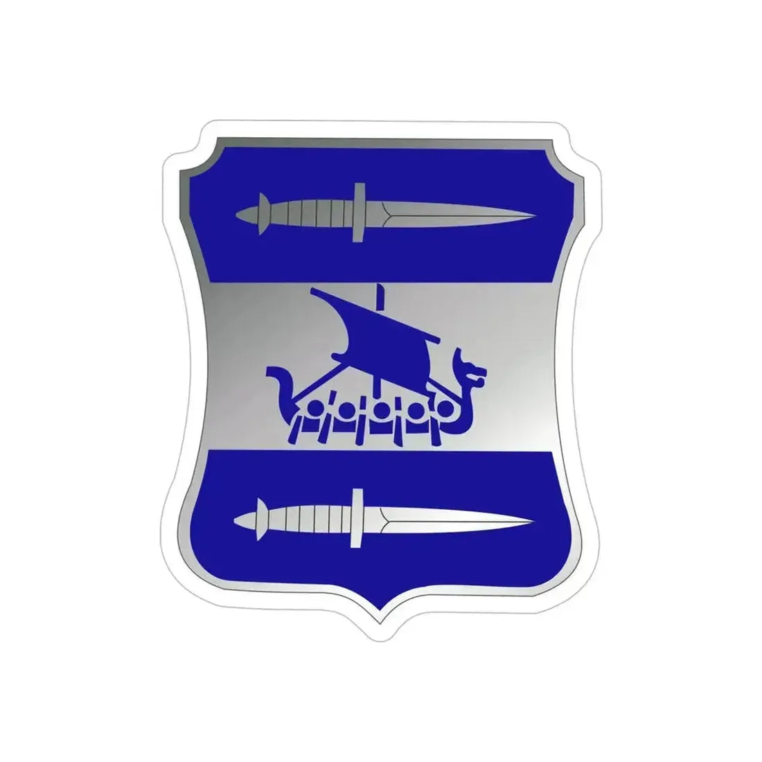 2 Infantry Battalion (U.S. Army) REVERSE PRINT Transparent Die-Cut STICKER 6 Inch Die-Cut Transparent - The Sticker Space