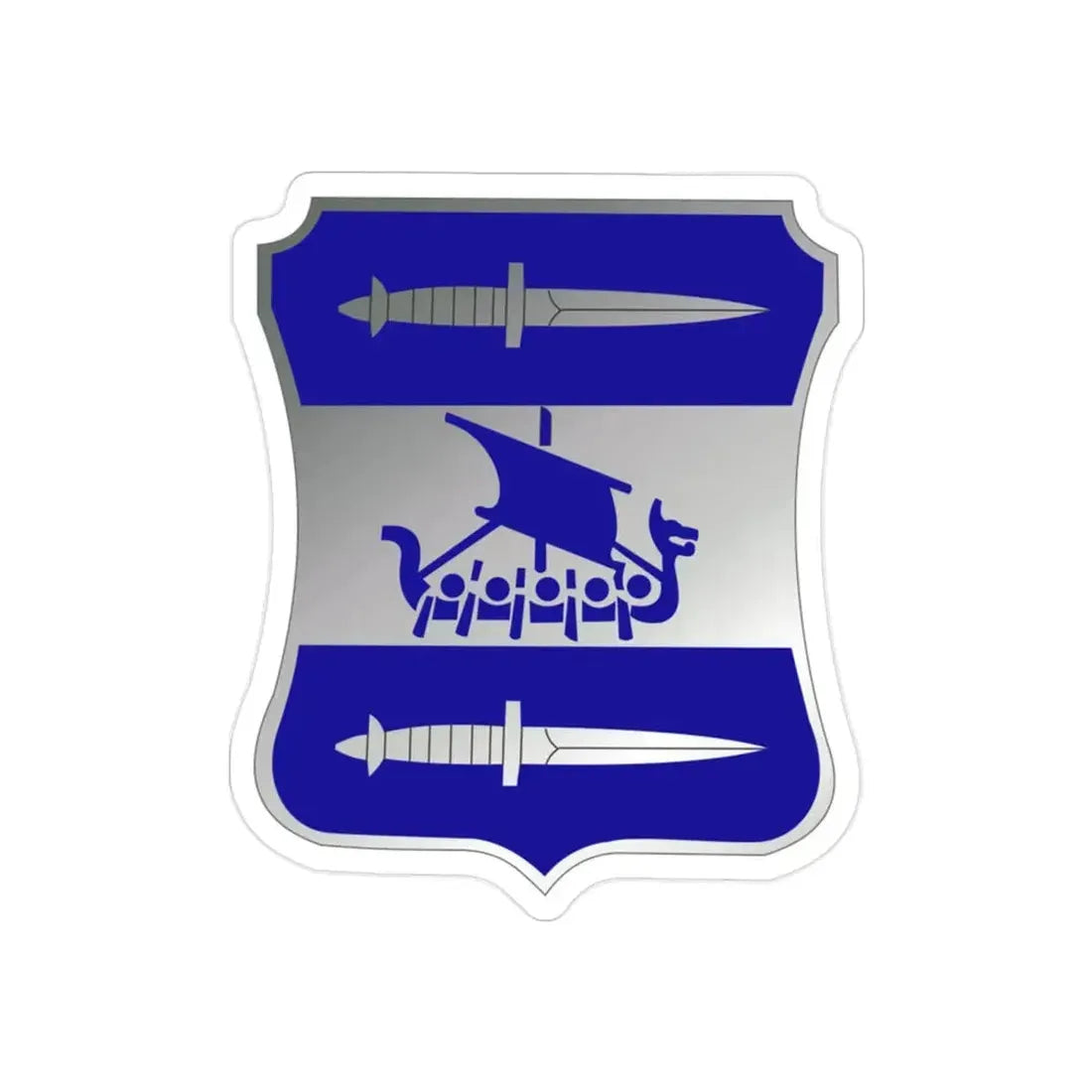 2 Infantry Battalion (U.S. Army) REVERSE PRINT Transparent Die-Cut STICKER - The Sticker Space