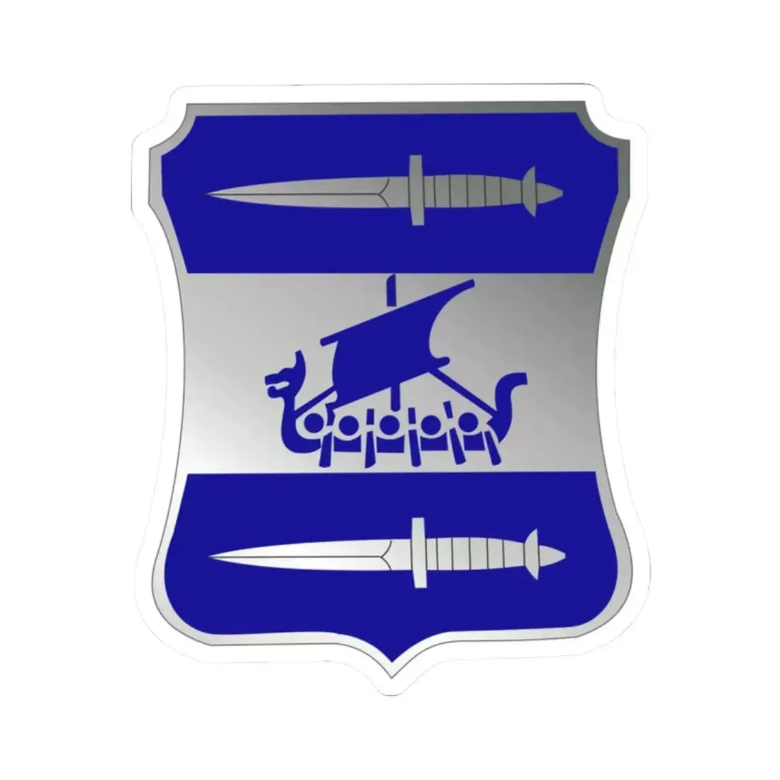 2 Infantry Battalion (U.S. Army) STICKER Vinyl Kiss-Cut Decal 2 Inch White - The Sticker Space