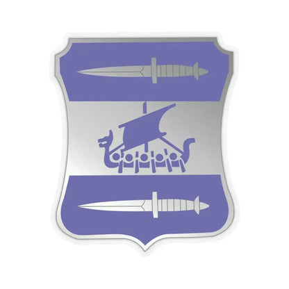 2 Infantry Battalion (U.S. Army) STICKER Vinyl Kiss-Cut Decal 3 Inch Transparent - The Sticker Space