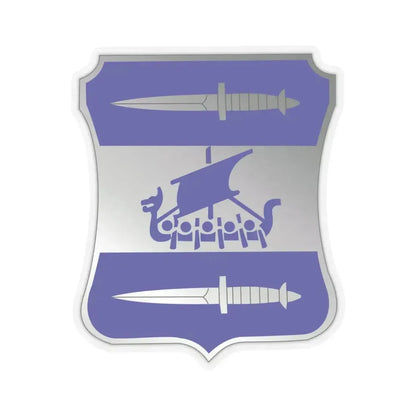 2 Infantry Battalion (U.S. Army) STICKER Vinyl Kiss-Cut Decal 4 Inch Transparent - The Sticker Space