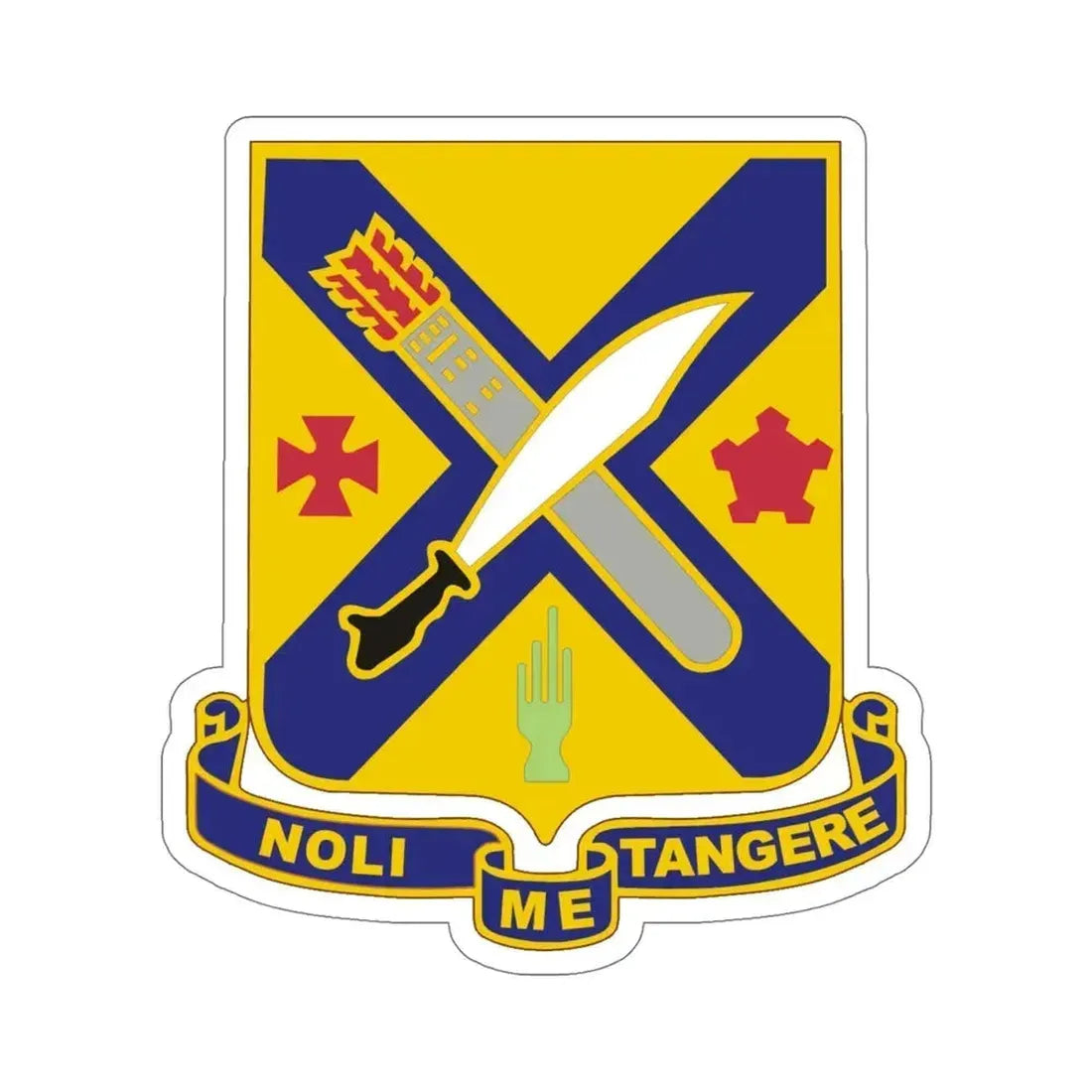 2 Infantry Regiment (U.S. Army) STICKER Vinyl Die-Cut Decal 6 Inch - The Sticker Space