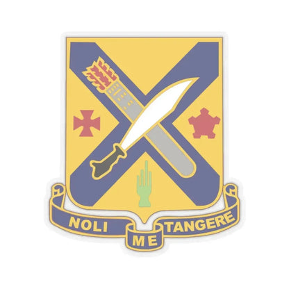 2 Infantry Regiment (U.S. Army) STICKER Vinyl Kiss-Cut Decal 6 Inch Transparent - The Sticker Space