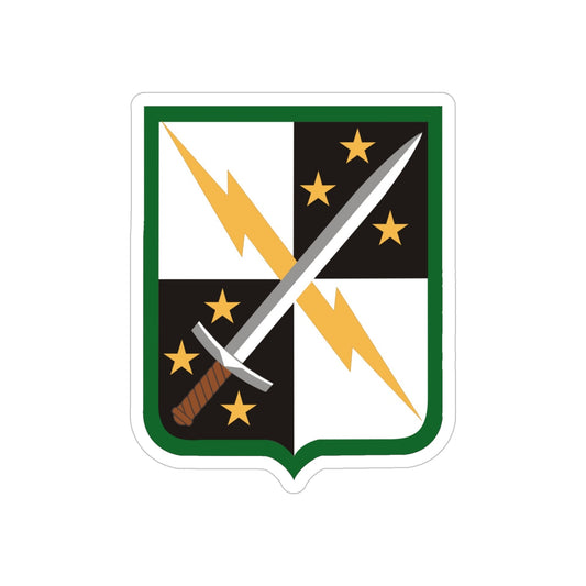 2 Information Operations Battalion 2 (U.S. Army) REVERSE PRINT Transparent STICKER-6" × 6"-The Sticker Space