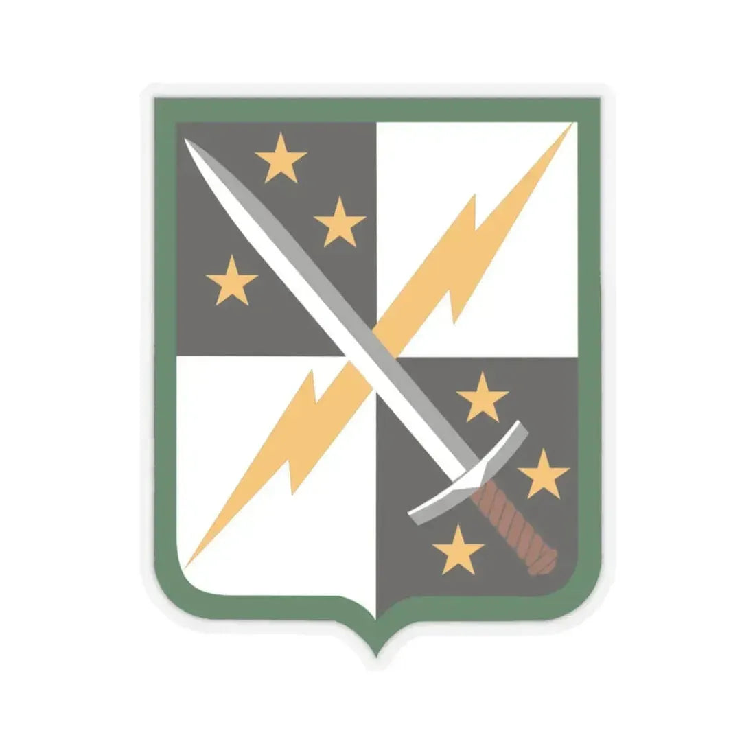 2 Information Operations Battalion 2 (U.S. Army) STICKER Vinyl Kiss-Cut Decal 4 Inch Transparent - The Sticker Space