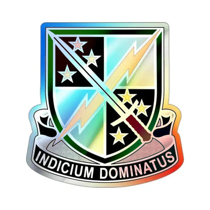 2 Information Operations Battalion (U.S. Army) Holographic STICKER Die-Cut Vinyl Decal 2 Inch Holographic - The Sticker Space
