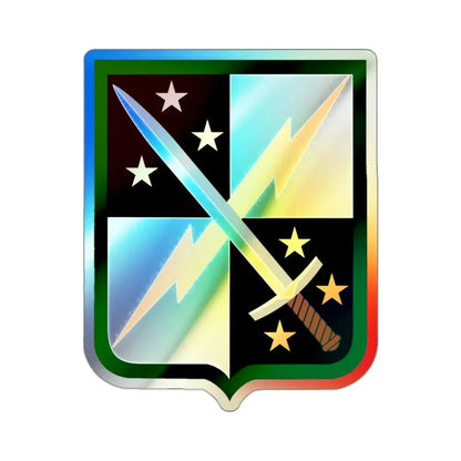 2 Information Operations Battalion v2 (U.S. Army) Holographic STICKER Die-Cut Vinyl Decal - The Sticker Space