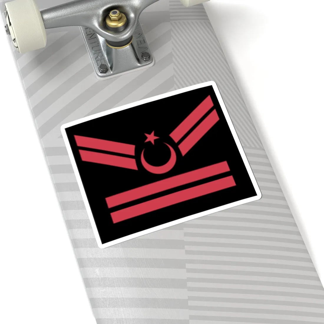 2 Kademeli Uzman Çavuş rütbe (Turkey) (Military Rank) STICKER Vinyl Kiss-Cut Decal - The Sticker Space