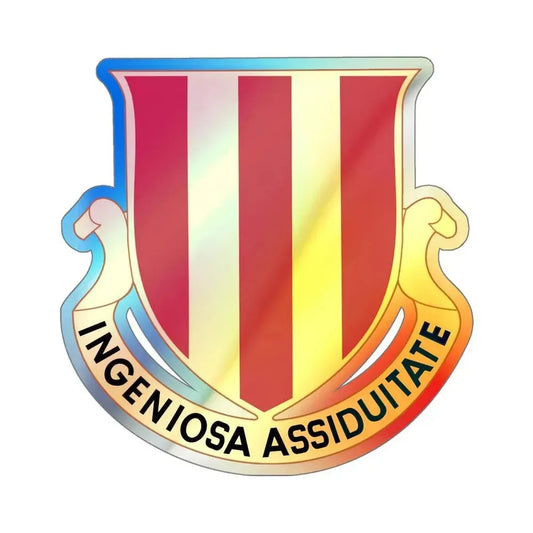 2 Maintenance Battalion (U.S. Army) Holographic STICKER Die-Cut Vinyl Decal 6 Inch Holographic - The Sticker Space