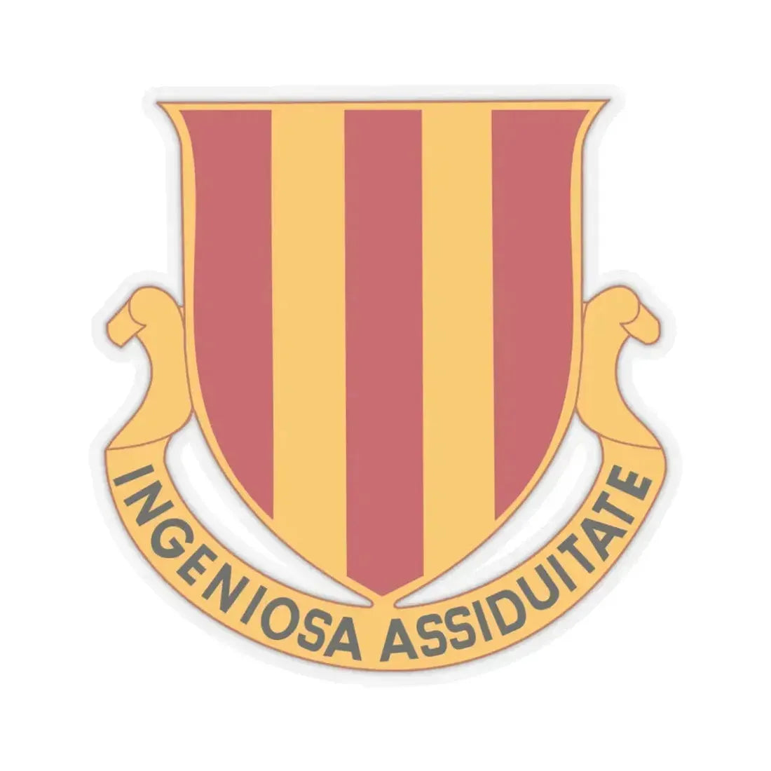 2 Maintenance Battalion (U.S. Army) STICKER Vinyl Kiss-Cut Decal 6 Inch Transparent - The Sticker Space