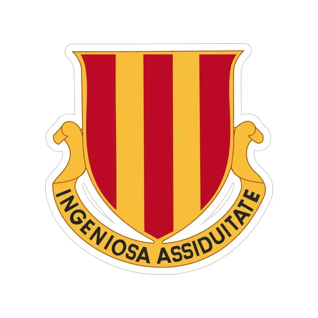 2 Maintenance Battalion (U.S. Army) Transparent STICKER Die-Cut Vinyl Decal 4 Inch - The Sticker Space