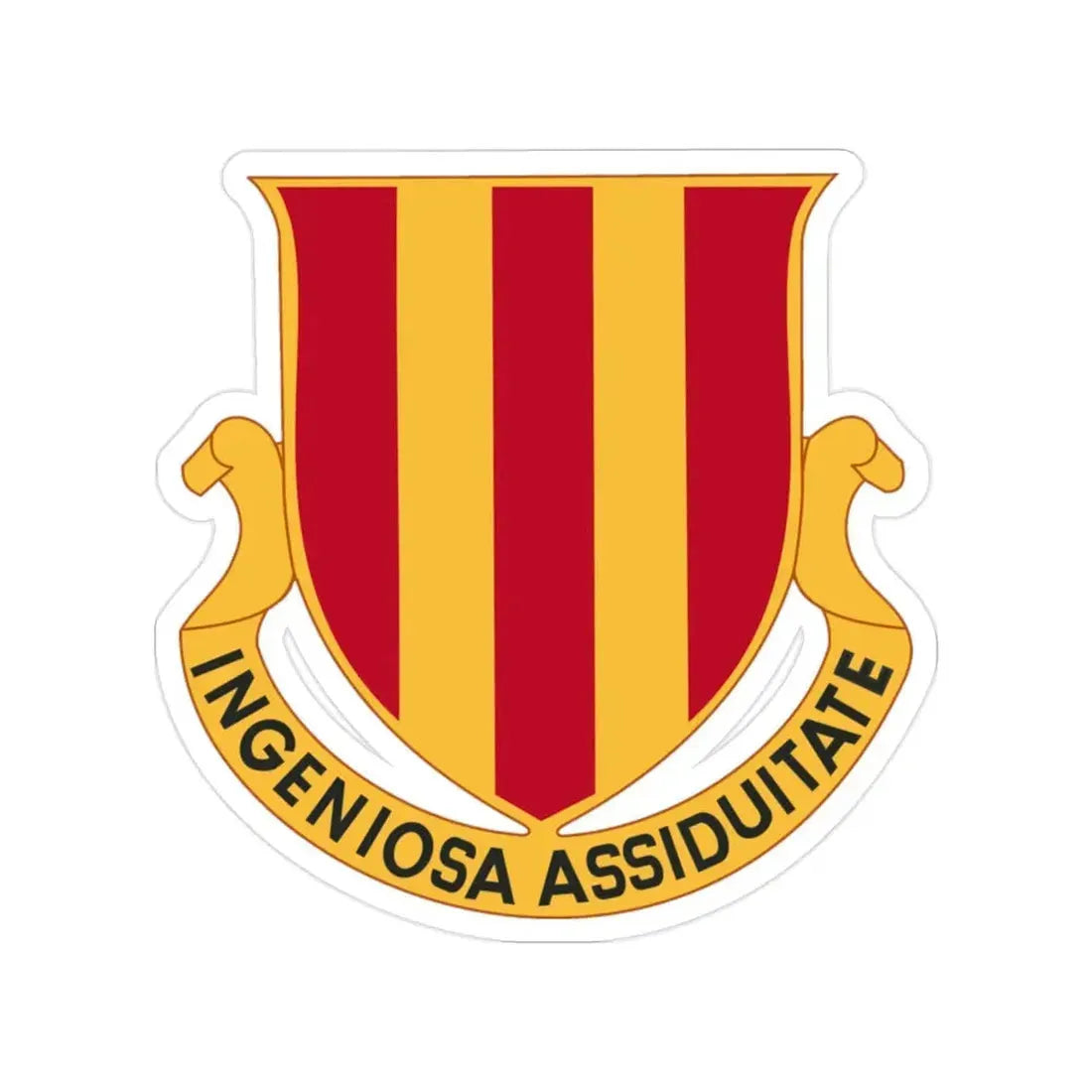 2 Maintenance Battalion (U.S. Army) Transparent STICKER Die-Cut Vinyl Decal - The Sticker Space
