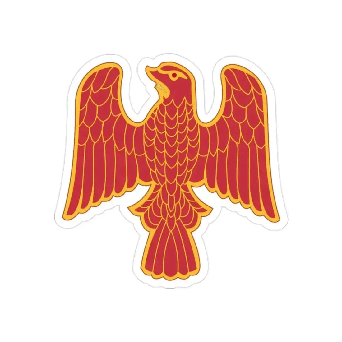 2 Maintenance Company 2 (U.S. Army) REVERSE PRINT Transparent Die-Cut STICKER 2 Inch Die-Cut Transparent - The Sticker Space