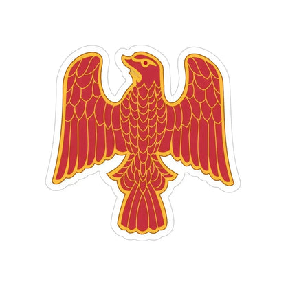 2 Maintenance Company 2 (U.S. Army) REVERSE PRINT Transparent Die-Cut STICKER 5 Inch Die-Cut Transparent - The Sticker Space