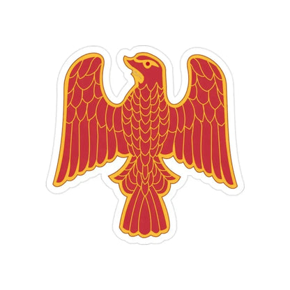 2 Maintenance Company 2 (U.S. Army) REVERSE PRINT Transparent Die-Cut STICKER - The Sticker Space