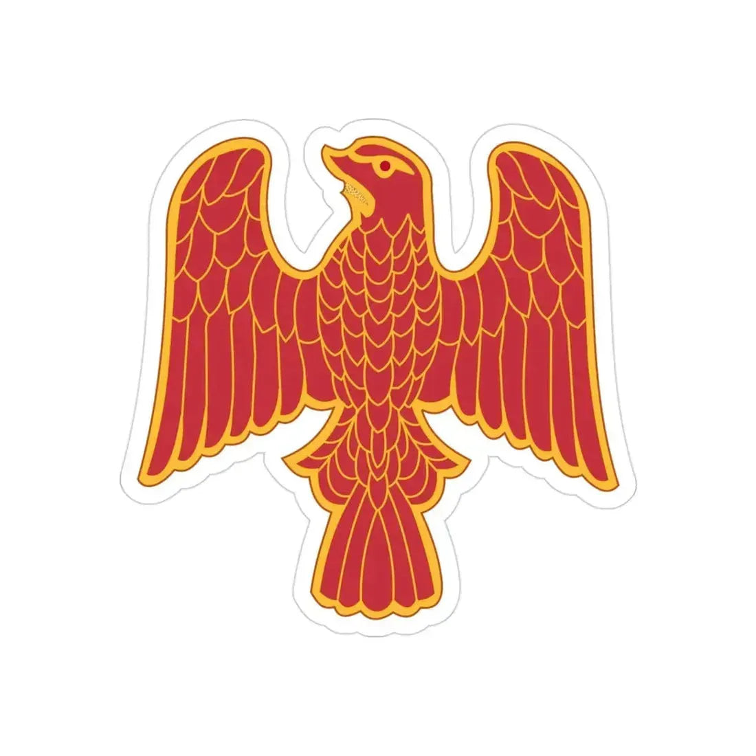 2 Maintenance Company 2 (U.S. Army) REVERSE PRINT Transparent Die-Cut STICKER - The Sticker Space