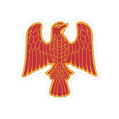 2 Maintenance Company (U.S. Army) REVERSE PRINT Transparent Die-Cut STICKER 3 Inch Die-Cut Transparent - The Sticker Space