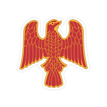 2 Maintenance Company (U.S. Army) REVERSE PRINT Transparent Die-Cut STICKER - The Sticker Space