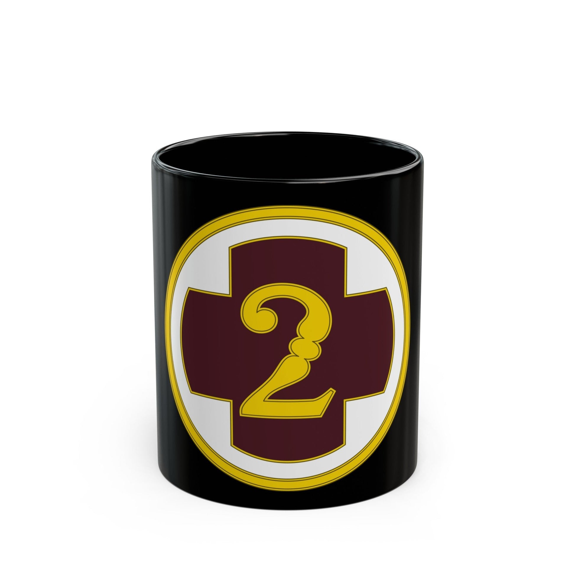 2 Medical Brigade 3 (U.S. Army) Black Coffee Mug-11oz-The Sticker Space