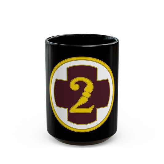 2 Medical Brigade 3 (U.S. Army) Black Coffee Mug-15oz-The Sticker Space