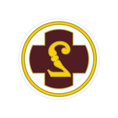 2 Medical Brigade 3 (U.S. Army) REVERSE PRINT Transparent Die-Cut STICKER - The Sticker Space