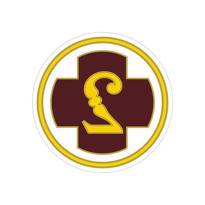 2 Medical Brigade 3 (U.S. Army) REVERSE PRINT Transparent Die-Cut STICKER - The Sticker Space