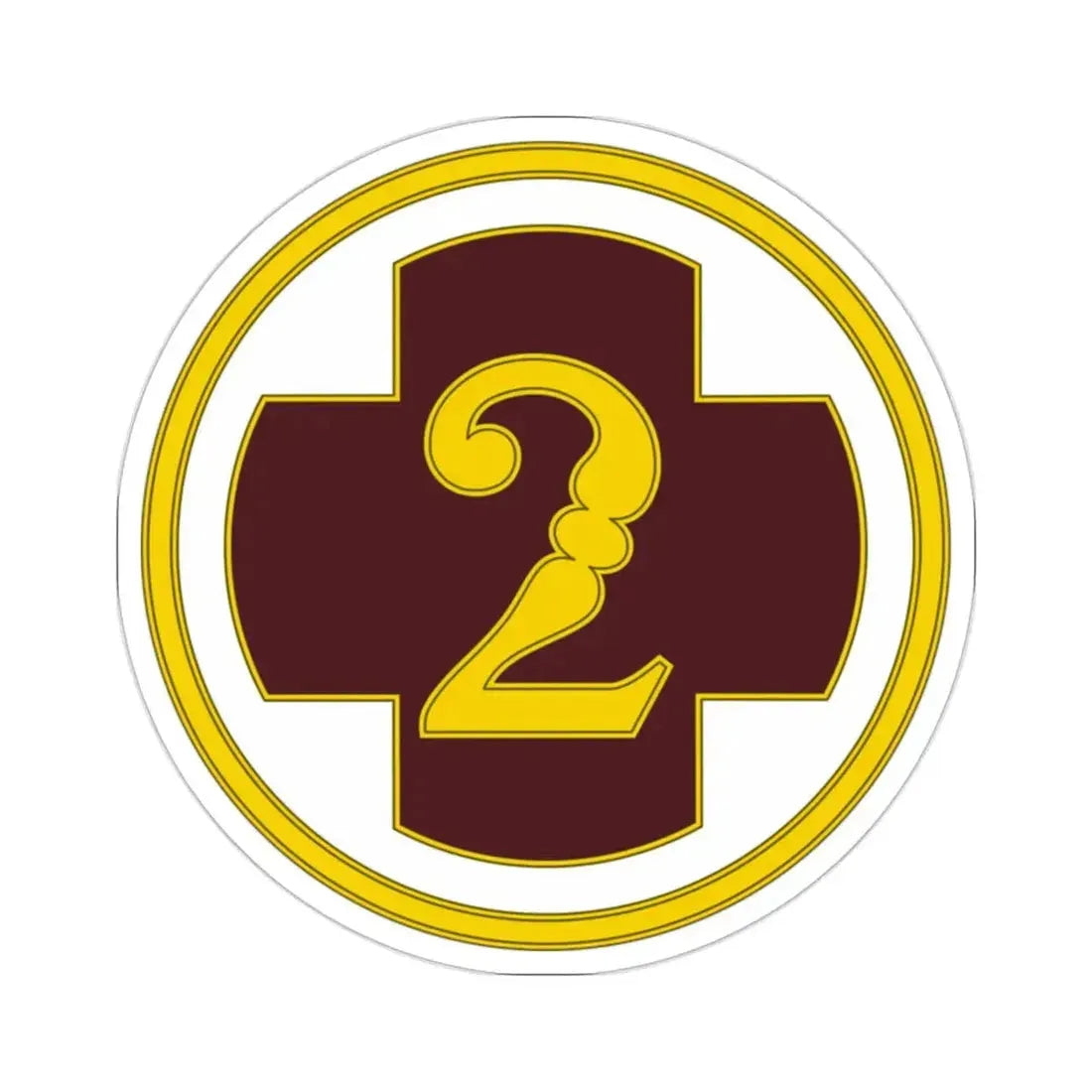 2 Medical Brigade 3 (U.S. Army) STICKER Vinyl Die-Cut Decal - The Sticker Space