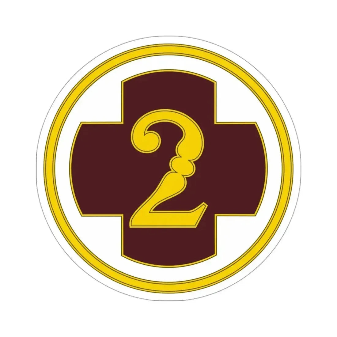 2 Medical Brigade 3 (U.S. Army) STICKER Vinyl Die-Cut Decal - The Sticker Space