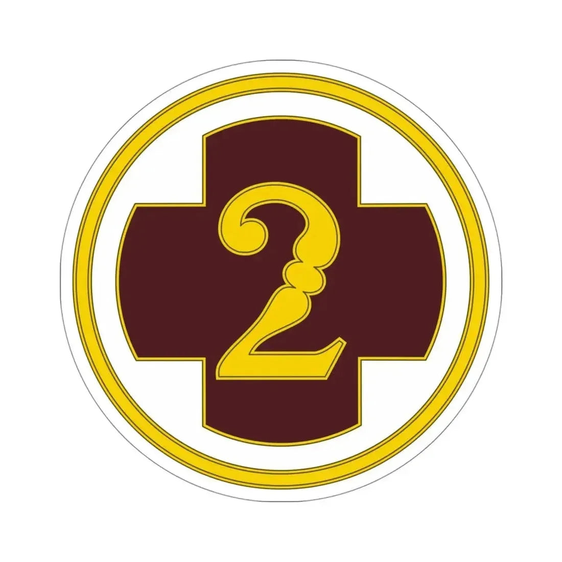 2 Medical Brigade 3 (U.S. Army) STICKER Vinyl Die-Cut Decal - The Sticker Space