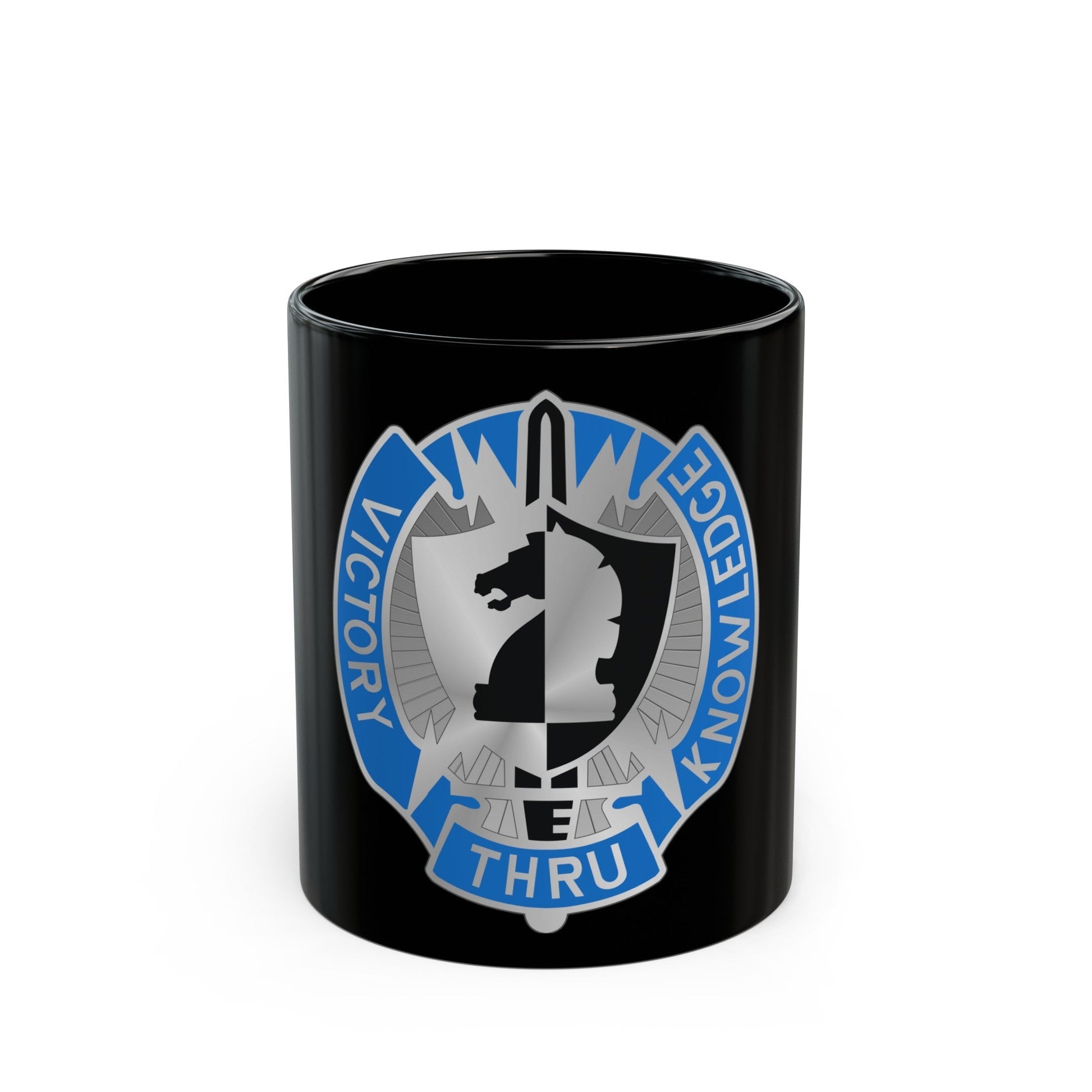 2 Military Intelligence Command 2 (U.S. Army) Black Coffee Mug-11oz-The Sticker Space