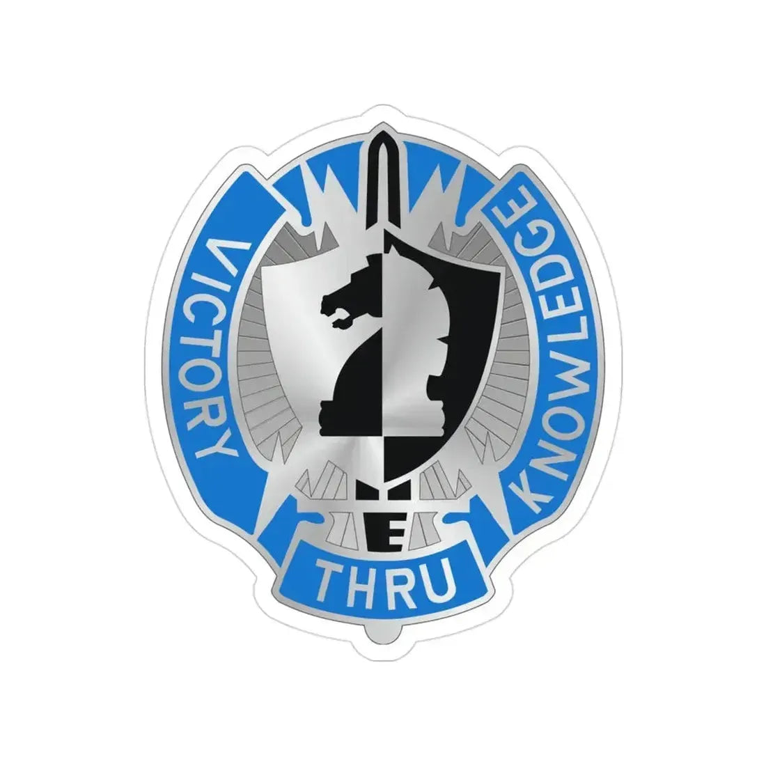 2 Military Intelligence Command 2 (U.S. Army) Transparent STICKER Die-Cut Vinyl Decal 3 Inch - The Sticker Space