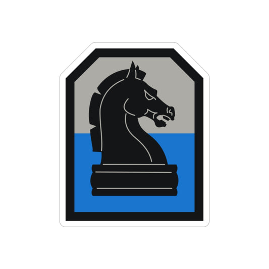 2 Military Intelligence Command (U.S. Army) REVERSE PRINT Transparent STICKER-2" × 2"-The Sticker Space