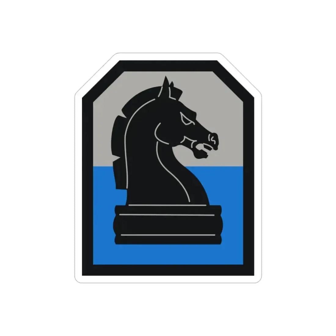 2 Military Intelligence Command (U.S. Army) REVERSE PRINT Transparent Die-Cut STICKER - The Sticker Space