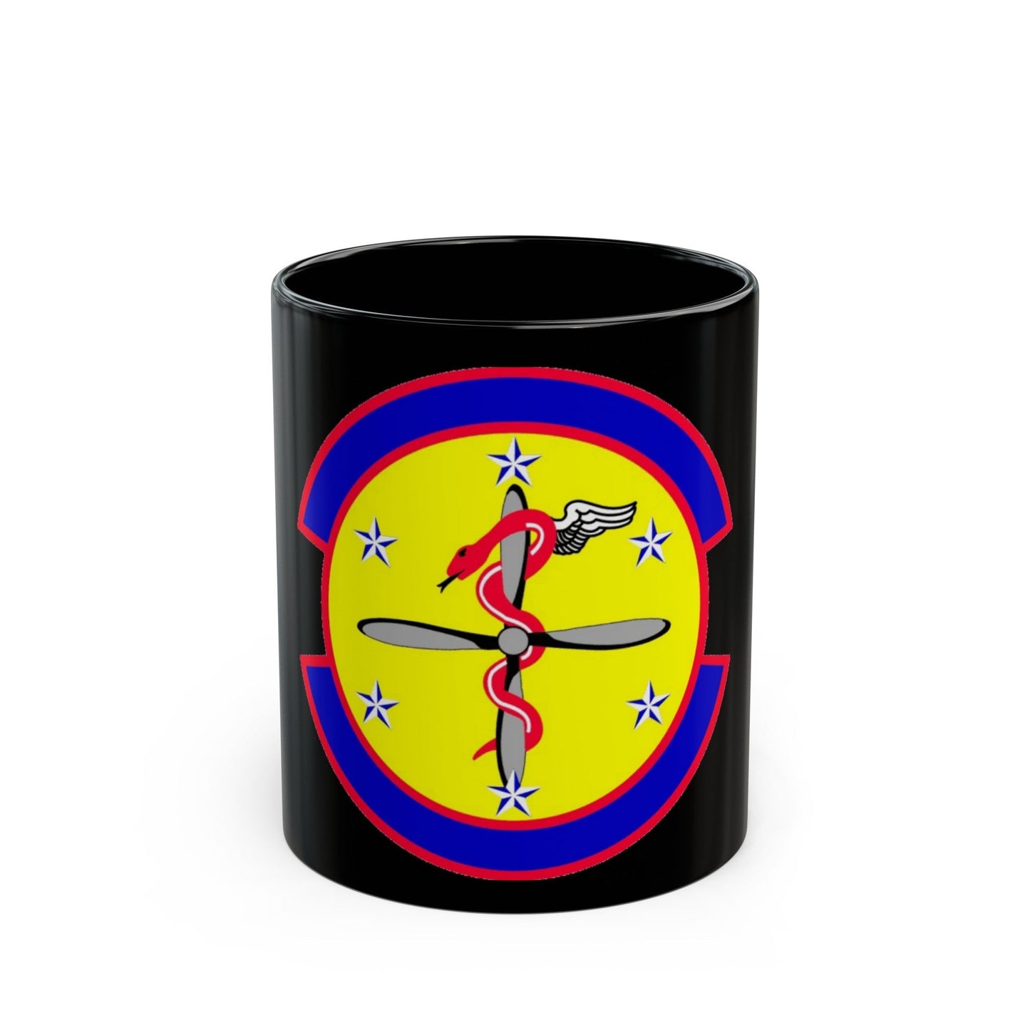 2 Operational Medical Readiness Squadron AFGSC (U.S. Air Force) Black Coffee Mug-11oz-The Sticker Space