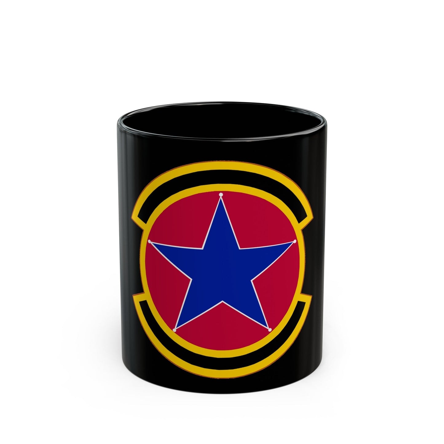 2 Operations Support Squadron ACC (U.S. Air Force) Black Coffee Mug-11oz-The Sticker Space