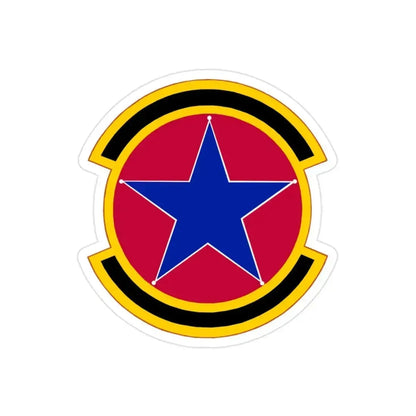 2 Operations Support Squadron ACC (U.S. Air Force) REVERSE PRINT Transparent Die-Cut STICKER 2 Inch Die-Cut Transparent - The Sticker Space