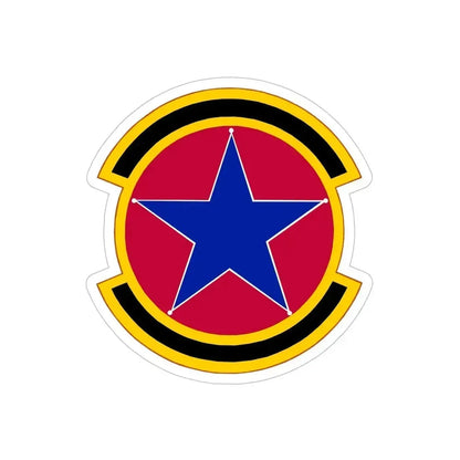 2 Operations Support Squadron ACC (U.S. Air Force) REVERSE PRINT Transparent Die-Cut STICKER 6 Inch Die-Cut Transparent - The Sticker Space
