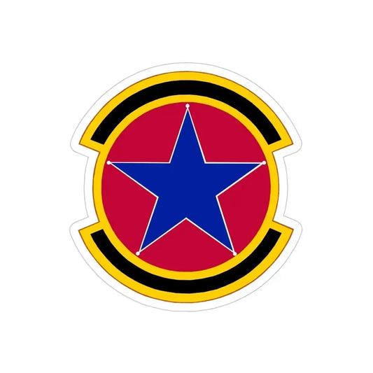 2 Operations Support Squadron ACC (U.S. Air Force) REVERSE PRINT Transparent Die-Cut STICKER 6 Inch Die-Cut Transparent - The Sticker Space