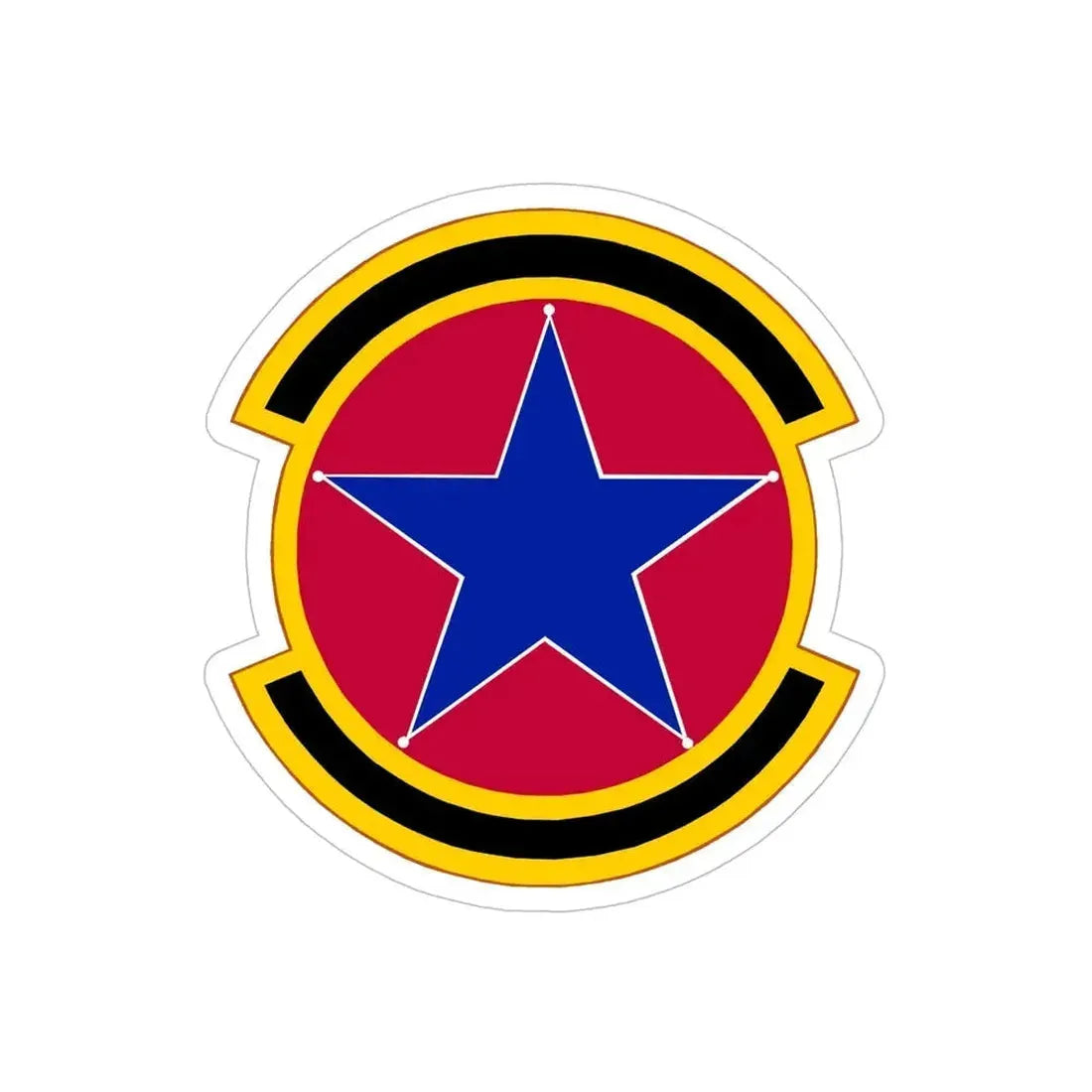 2 Operations Support Squadron ACC (U.S. Air Force) REVERSE PRINT Transparent Die-Cut STICKER - The Sticker Space