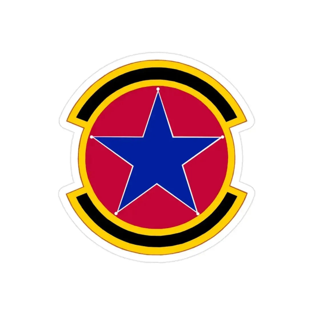 2 Operations Support Squadron ACC (U.S. Air Force) REVERSE PRINT Transparent Die-Cut STICKER - The Sticker Space